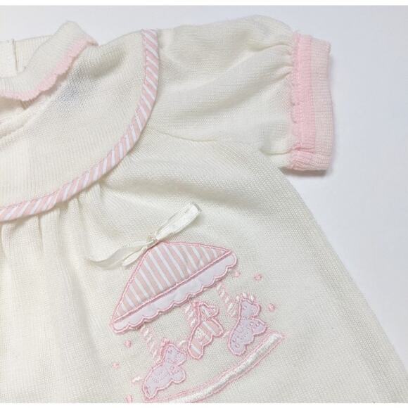 Vintage Carriage Boutiques Carousel Dress Sz 6m - Picture 2 of 4